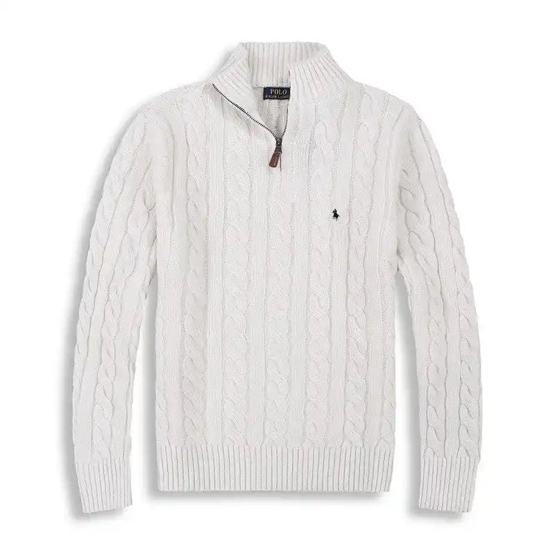 RL Knitted Quarter Zip